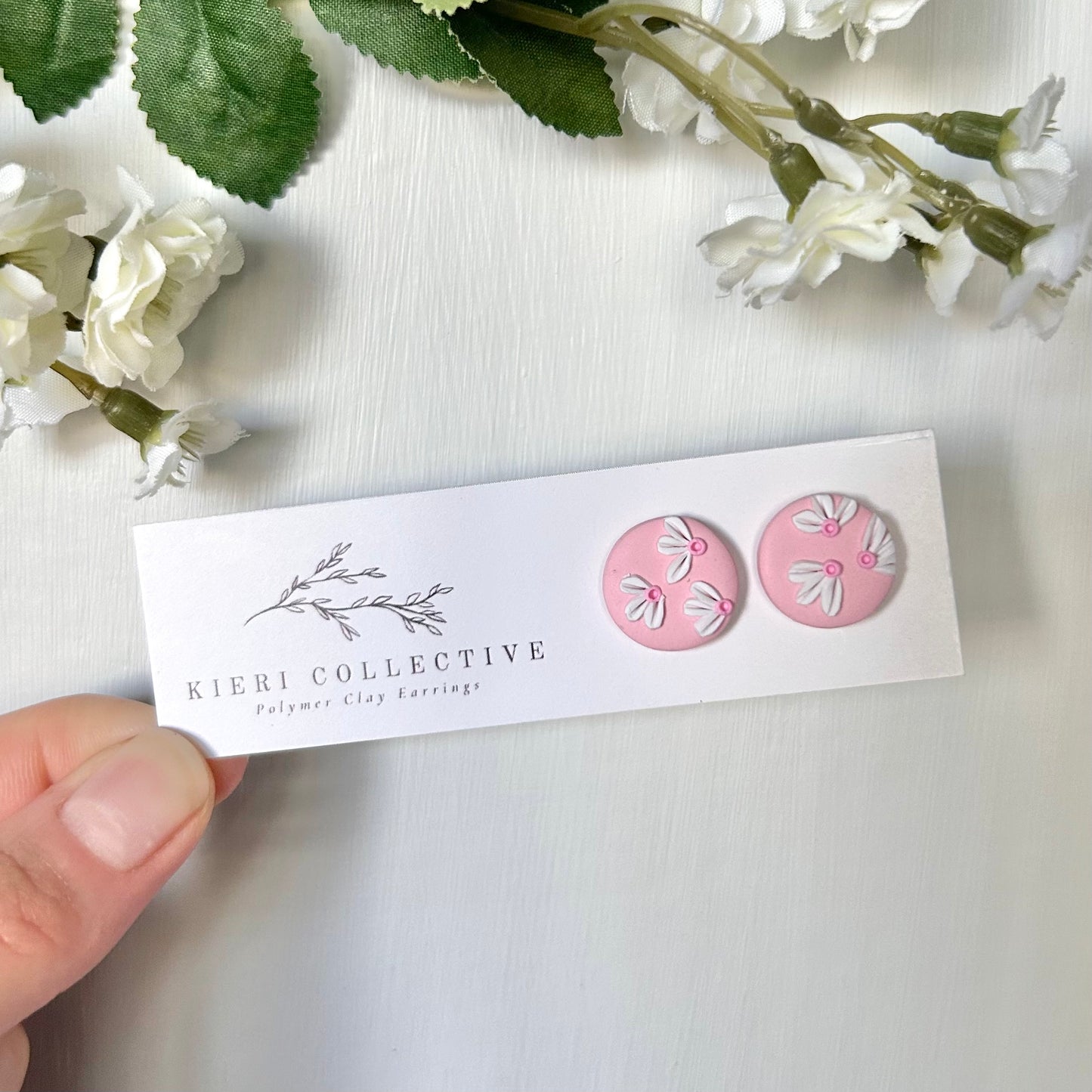 Stud - Light Pink Small Flower